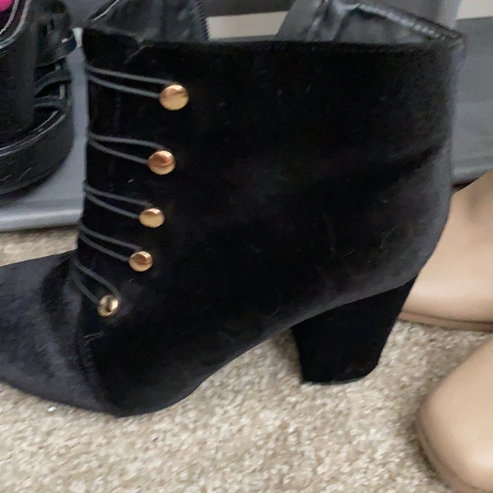 JustFab fancy boots. Coca
